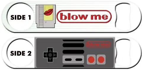 Blow Me Bottle Opener