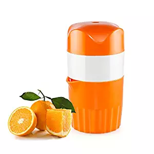 Hand Orange Citrus Juicer Manual Rotate Press Squeezer Portable Fruit Juice Maker for Lemon Lime Grapefruit with Pulp by Valuetools…