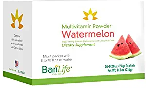 Bari Life Complete Bariatric Multivitamin Powder w/Calcium Citrate and Iron (Watermelon, 30)