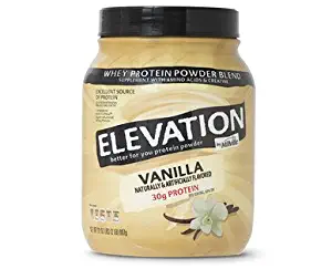 Elevation by Millville Vanilla Protein Powder 32oz, pack of 1