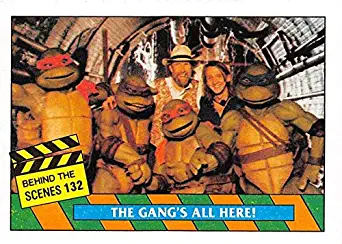 Jim Henson trading card Teenage Mutant Ninja Turtles 1990 Topps #132