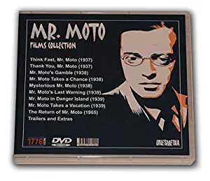 MR. MOTO FILMS COLLECTION- 5 DVD-R - 9 MOVIES - 1937/1965 - Starring Peter Lorre and Henry Silva