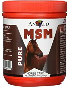 AniMed Pure MSM Supplement for Horses, 1-Pound