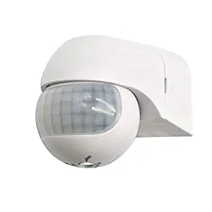 Samxu PIR Motion Sensor Light Switch, High Sensitive Wall Switch for Indoor&Outdoor Use, 49Ft Detection Distance 800W (85-240V AC)