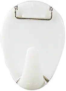 Officemate Cubicle Hooks, White, Set of 5 (30180)